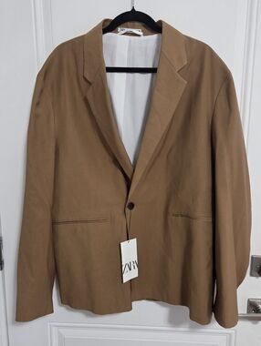 NWT - Zara Men's Slim Fit Tailored Blazer - EU 50/US 40/L
